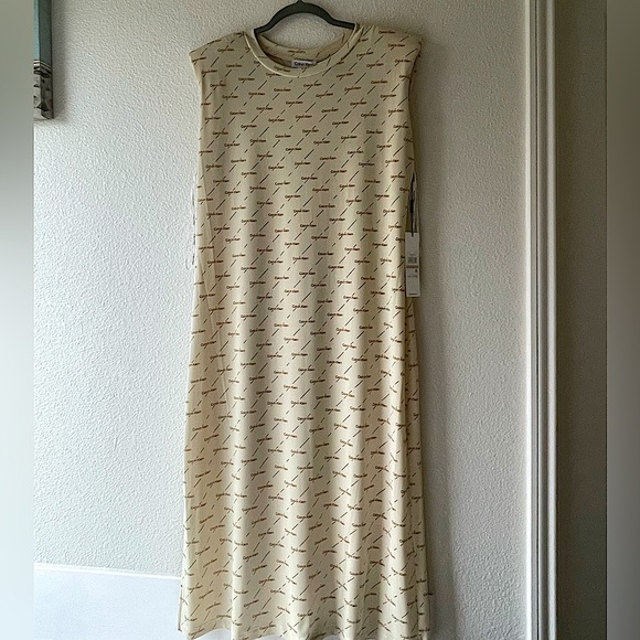 Calvin Klein Dresses & Skirts - Beautiful Calvin Klein monogram midi dress. NWT size 12